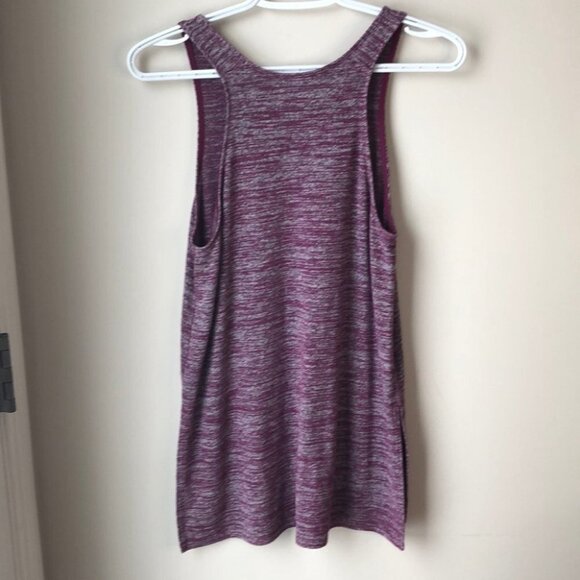 Aritzia Wilfred Free purple Tank Top with side slits size XXS - Picture 3 of 7